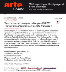 documentaire d'Arte Radio réalisé par Jérémi Nureini.